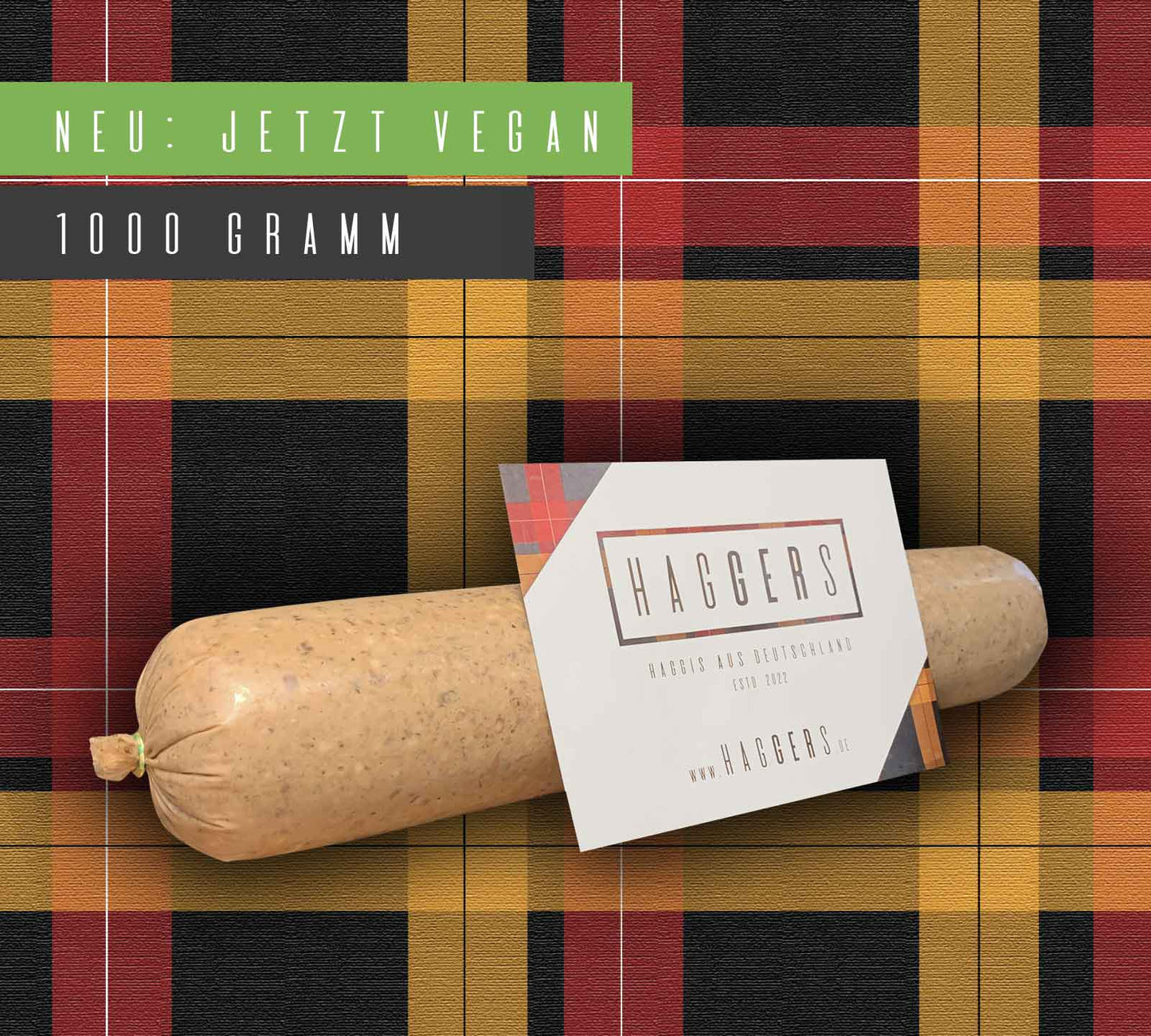 Veganer Haggers gefroren (1kg)