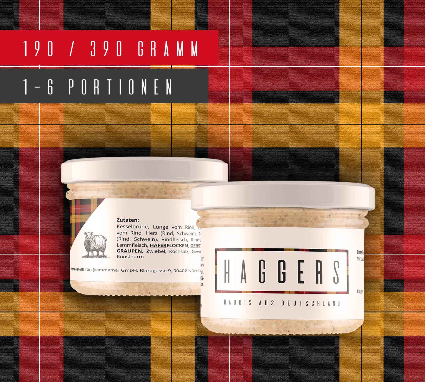 Haggers im Glas (190g oder 390g)