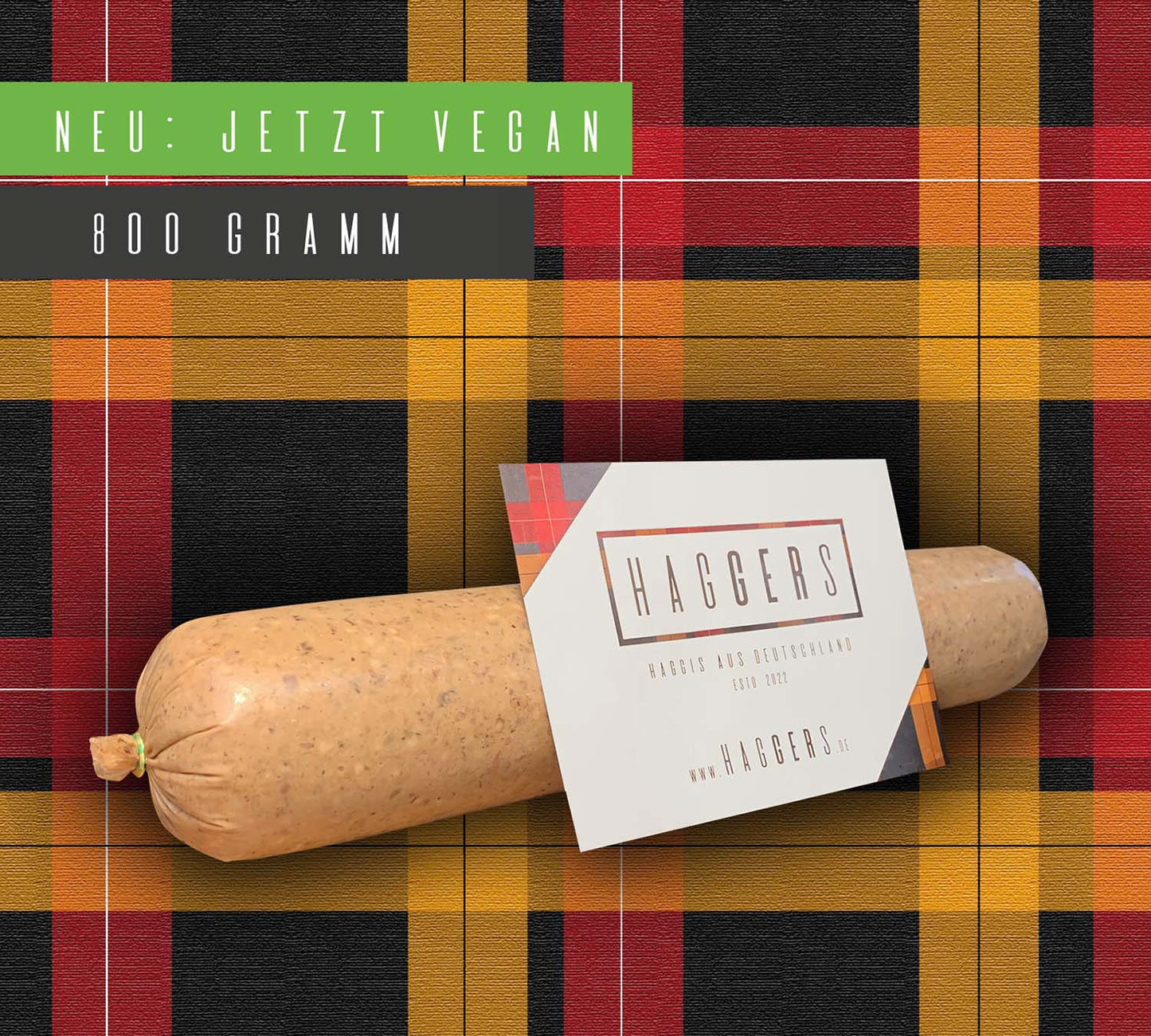 Veganer Haggers gefroren (800g)